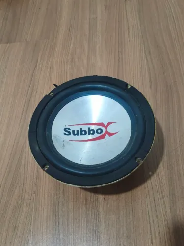 Alto-falante Subwoofer MMX Audio 160W RMS com Calota Subbox