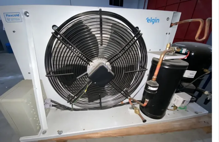 Unidade condensadora/frigorifica 5hp elgin-nunca usada
