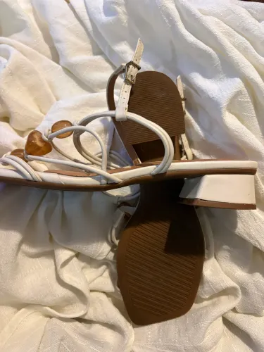 Sandalia Off White