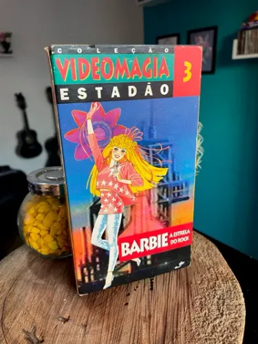 Vhs Videomagia 3 Estadão Barbie A Estrela Do Rock (Usado)