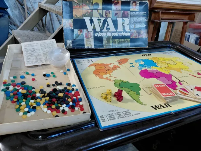 Jogo WAR anos 80 completo