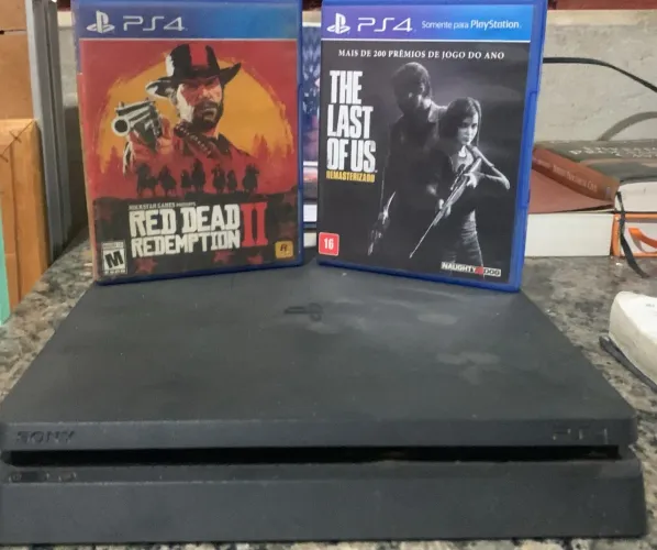 PS4 slim 1tb ( ler descrição )