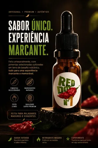 Molho de pimenta RED DOT N°1