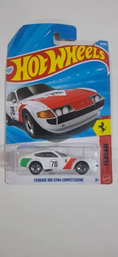 Carrinho Hotwheels 1:64 Ferrari 365 GTB