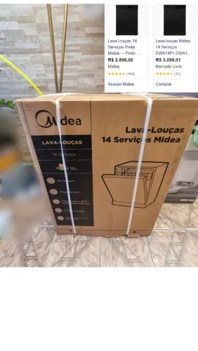 Lava louças 14 serviços - Lacrada