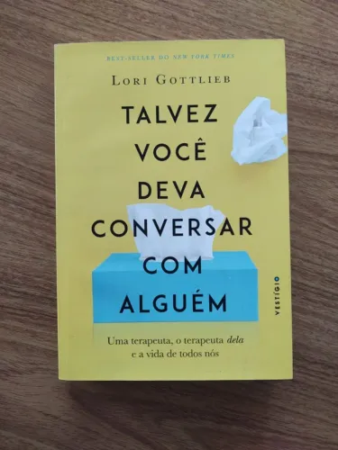 Livro "Talvez você deva conversar com alguém", de Lori Gottlieb