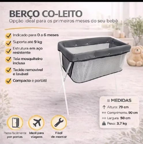 Vende-se berço portátil Galzerano