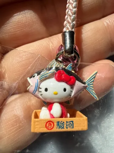 Chaveiro, pingente de celular hello kitty