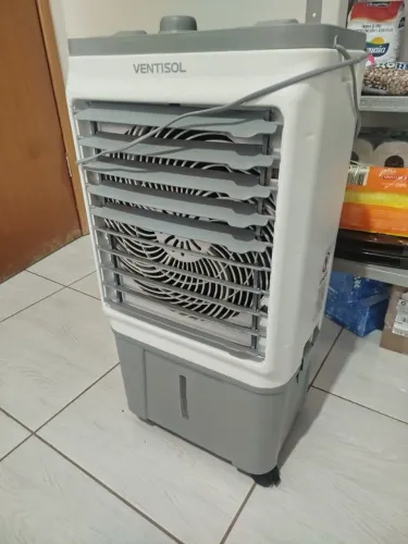 Climatizador Ar Frio Portátil Evaporativo 16 Litros Umidificador Ventisol Clin 16 220v