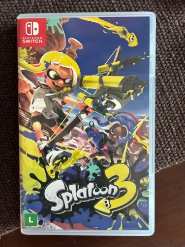 Splatoon 3 Mídia Física Jogo Switch