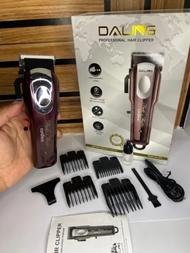 Máquina de Cortar Cabelo Sem Fio Profissional DALING DL-1173 an10