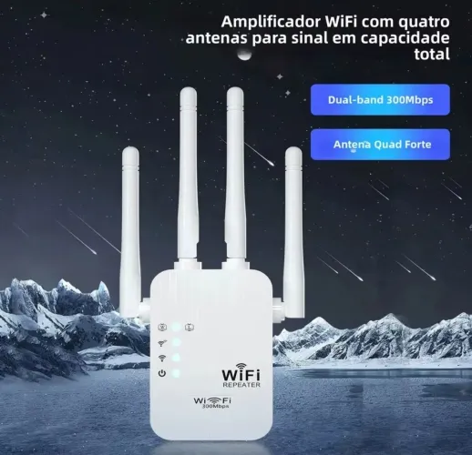 Repetidor de sinal WIFI Amplificador de interface de rede