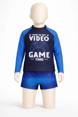 Conjunto Roupa de Banho Infantil - Piscina Praia