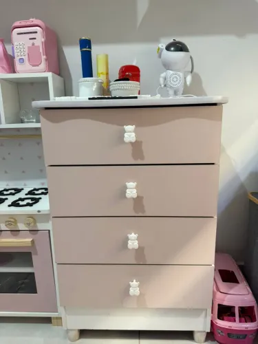 Cômoda infantil menina 