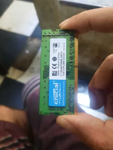 Memória crucial 16 Gb notebook ddr4 16gb 2666 mhz