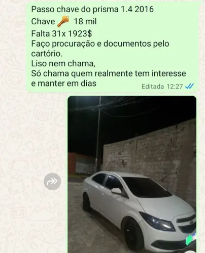 Chevrolet Prisma Sed. LT 1.4 8V Flexpower 4P 2016