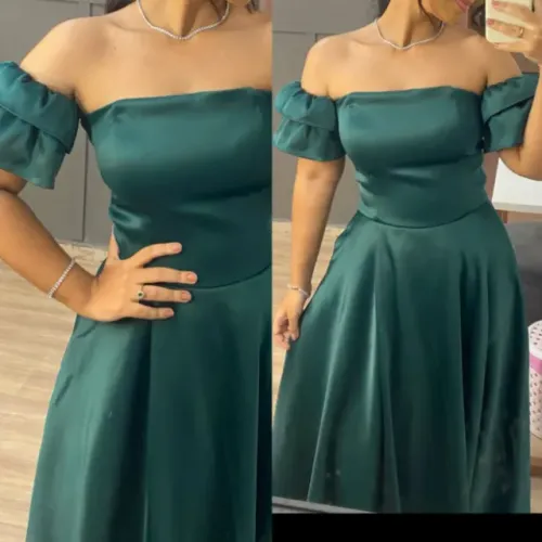 Vestido para Formatura ou Eventos Verde