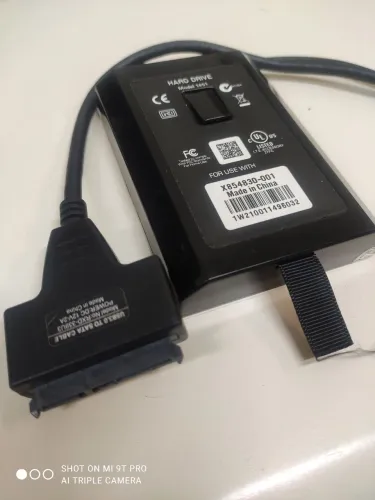 HD EXTERNO + CABO SATA 500GB