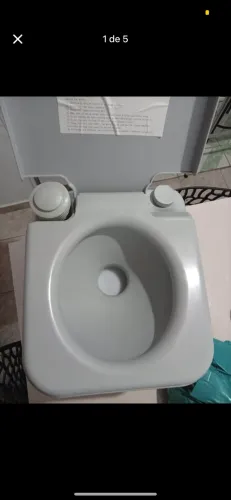 Banheiro Químico Vaso Sanitário Portátil 10 Litros