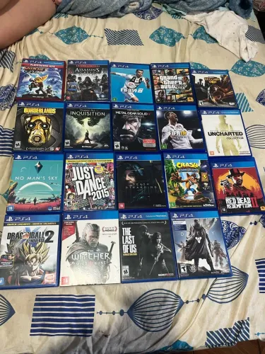 Vendo jogos de ps4 todos novos um sendo lacrado