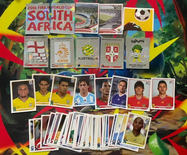 Figurinhas Copa do Mundo 2010