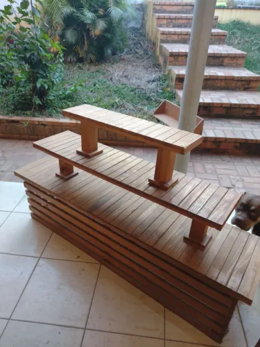 Balcão expositor pra centro de loja