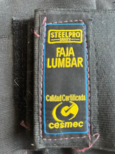 Cinta lombar SteelPro Safety