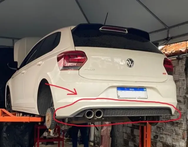Spoiler difusor original polo GTS - TSI, MSI, MPI