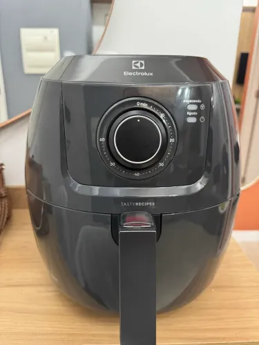 Air fryer Fritadeira Sem Óleo Elétrica Electrolux 6,5L Grafite Efficient Por Rita Lobo