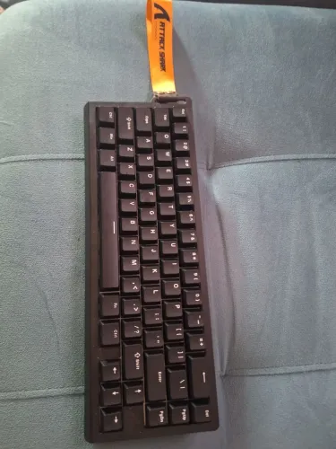 Teclado magnético attack sharck x68 novo taxa de precisão 0.001 milissegundos e 8k super