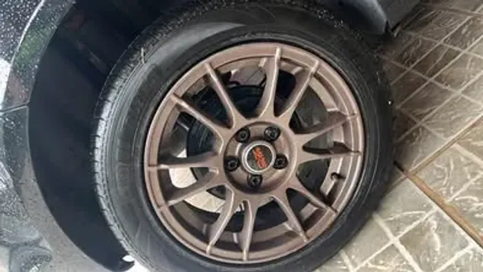 (APENAS COMPRA) Rodas OZ Racing aro 15 + pneus 195/55 R15