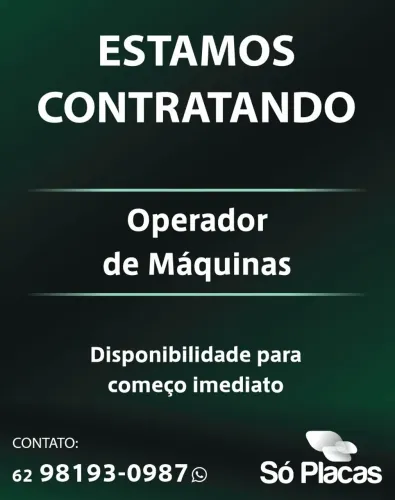 Operador de Máquinas