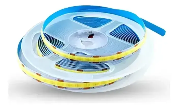 Fita Led Cob Branco Quente 3000k 320 Leds Ip20 Rolo 10mt