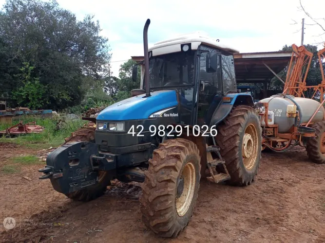 Vende se ou troco trator New Holland ts 100
