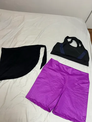 Lote roupa academia plus size