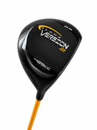 Taco de Golfe Driver De Golfe Alpha Reaction V2 425cc Titanium Stiff