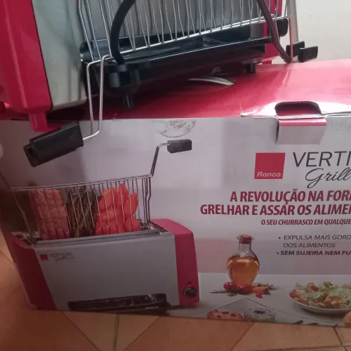 Churrasqueira vertical sem fumaça 