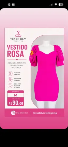 Vestido Rosa