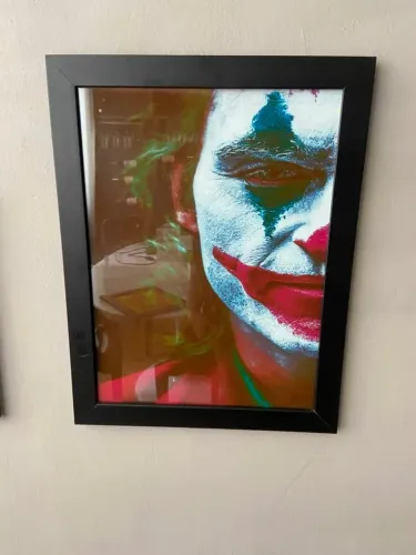 Quadro decorativo vidro 0,34x0,44