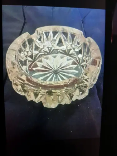 Cinzeiro de Vidro retrô 