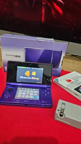 Nintendo 3DS OLD Midnight Purple - NA CAIXA