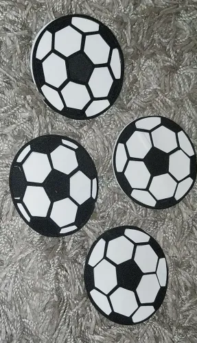 Aplique  de bolas para enfeite de festa painel