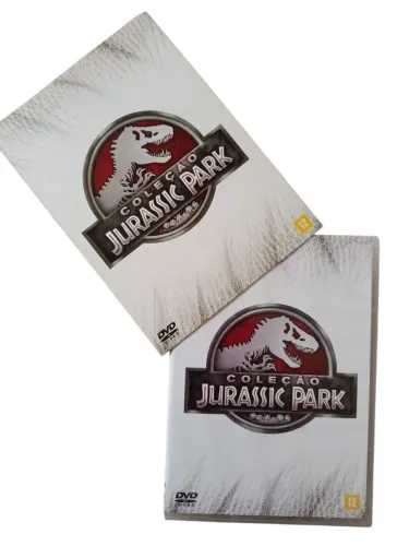 Box 4 DVDs Jurassic park 