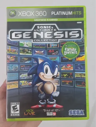 Jogo XBOX 360 SONIC ULTIMATE GÊNESIS COLLECTION ORIGINAL