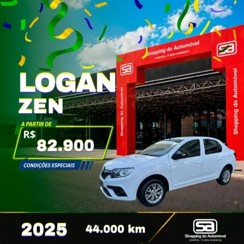 Renault Logan Zen Flex 1.0 12V 4P Mec. 2025