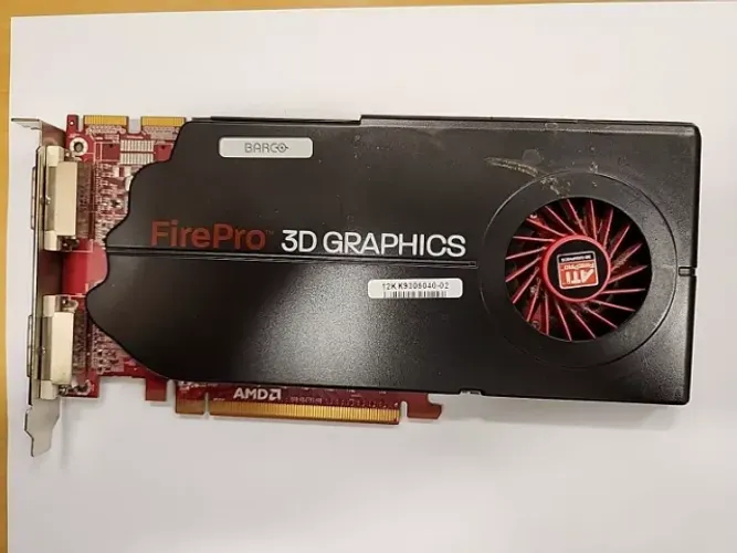 Placa De Vídeo Médica Barco FirePro MXRT-5450 1GB DVI (Reposição / Hospitalar)