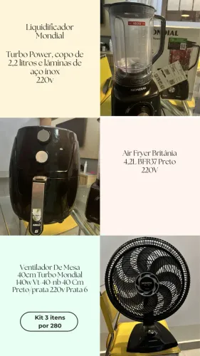 Kit eletrodoméstico