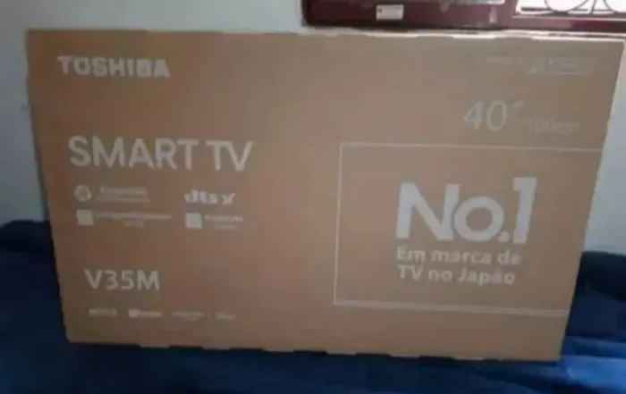 Smart TV Toshiba 40" Tela DLED com assistente De Voz Nota Fiscal Garantia