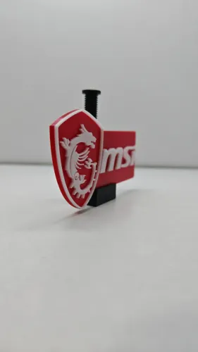 (Sob encomenda) Suporte para GPU - MSI Dragon Edition