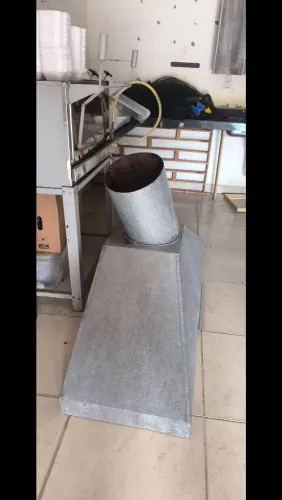 Coifa para chapa